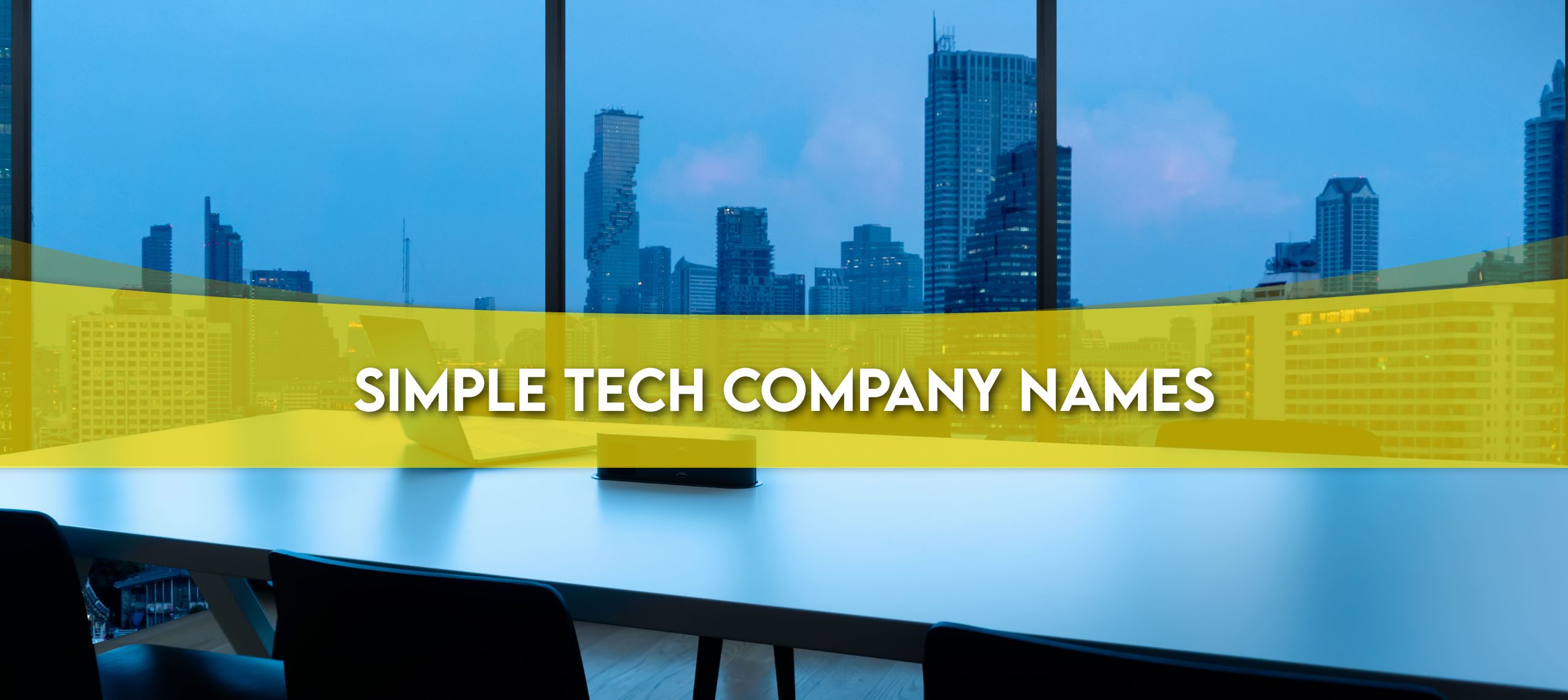 Simple Tech Company Names