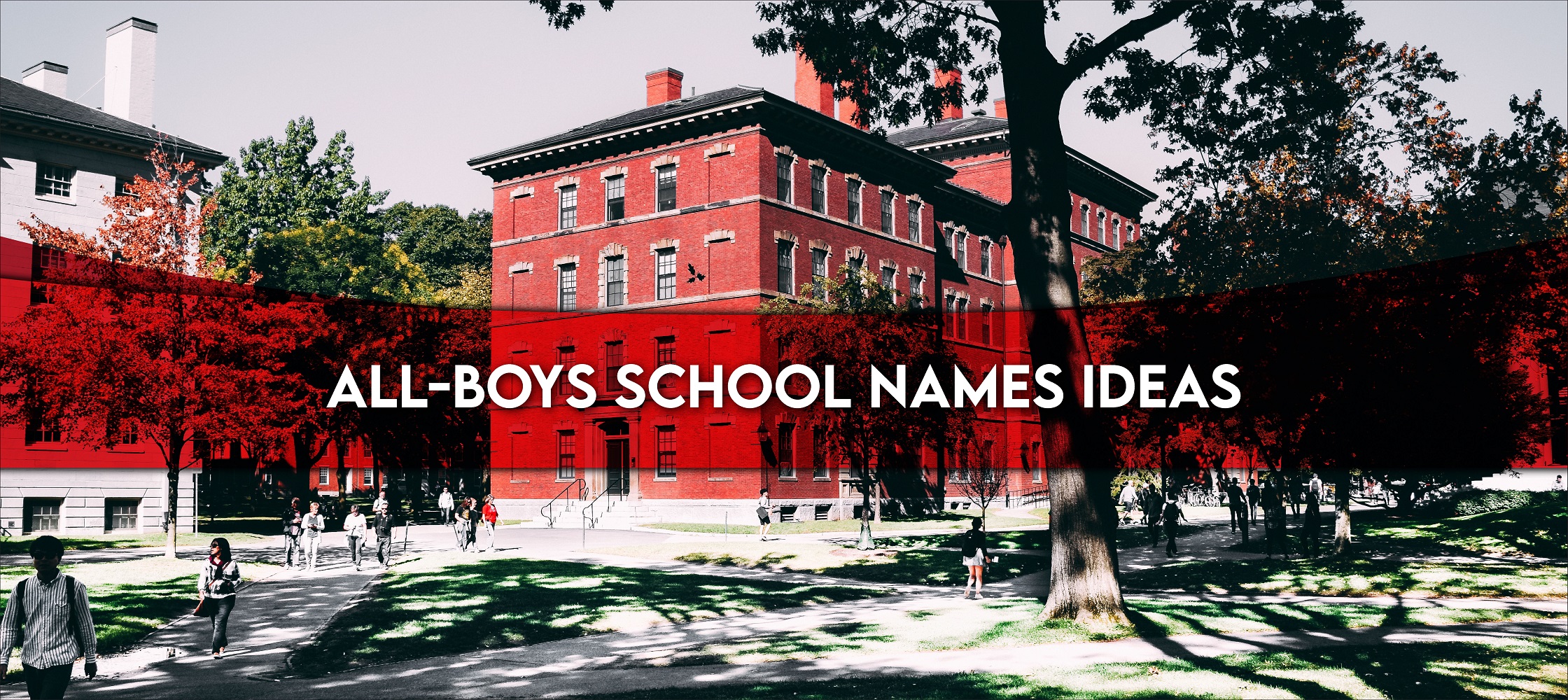 All Boys School Names