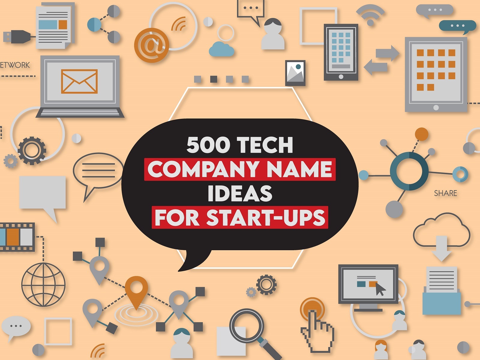 500+ Tech Company Name Ideas for StartUps UNI