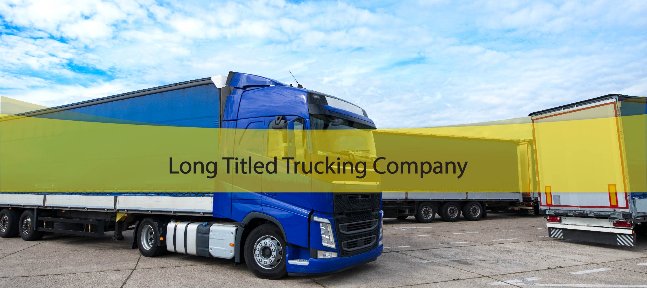 Long Titled Trucking Company