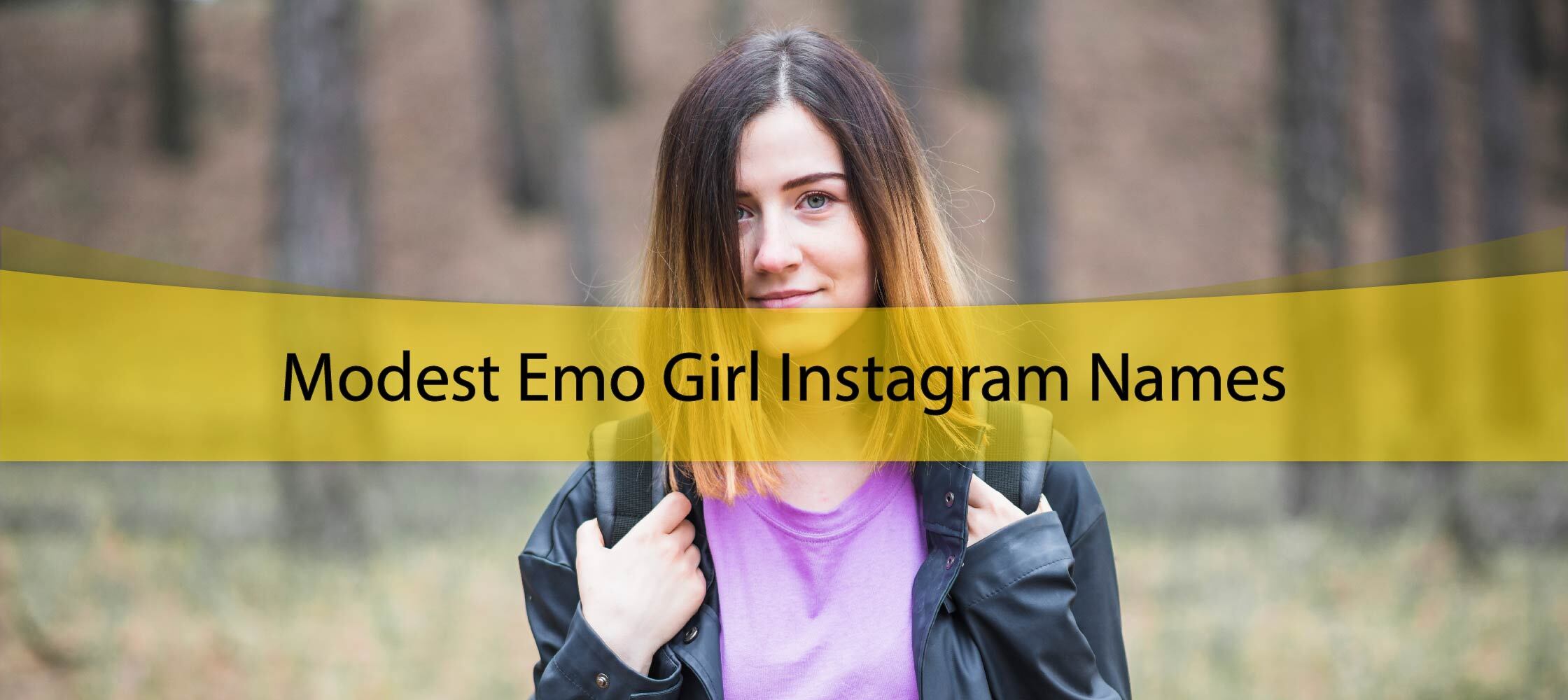 Modest Emo Girl Instagram Names