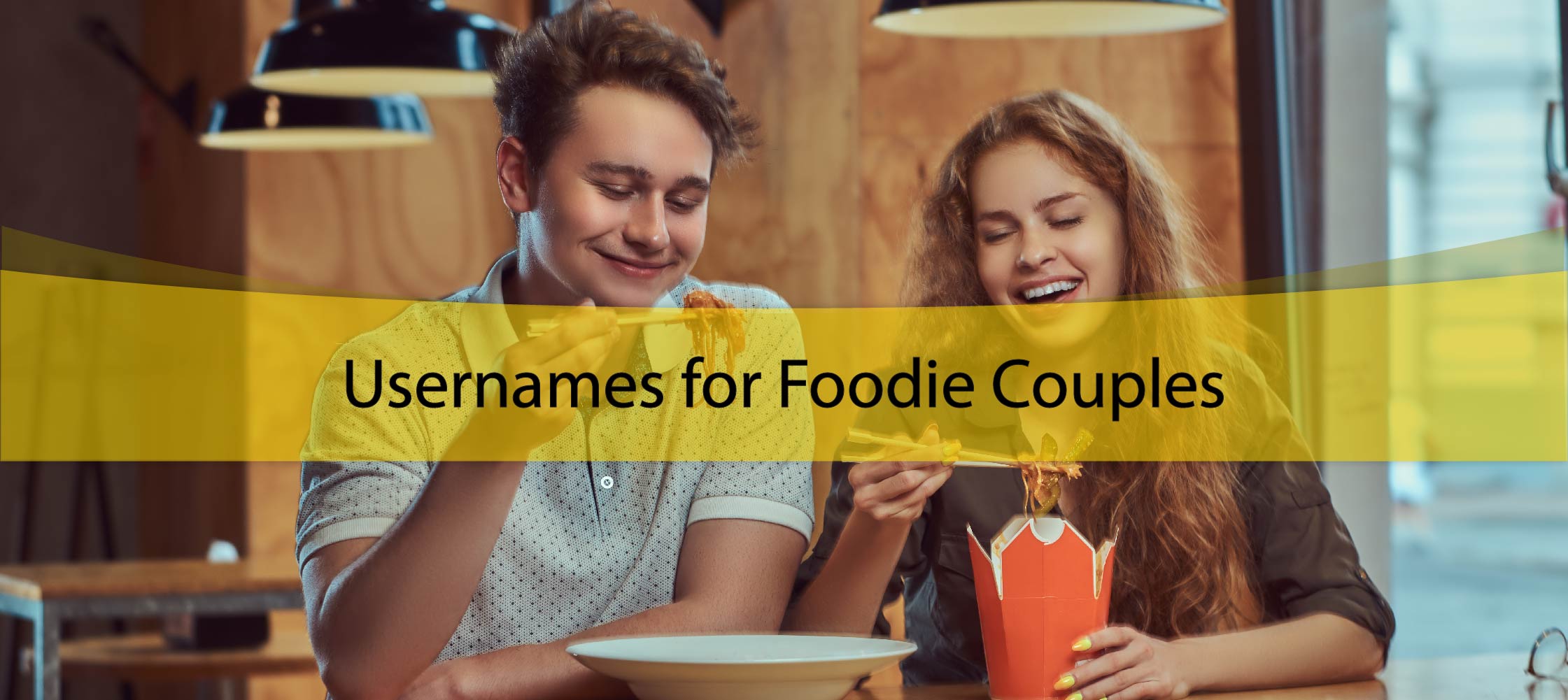 Usernames for Foodie Couples