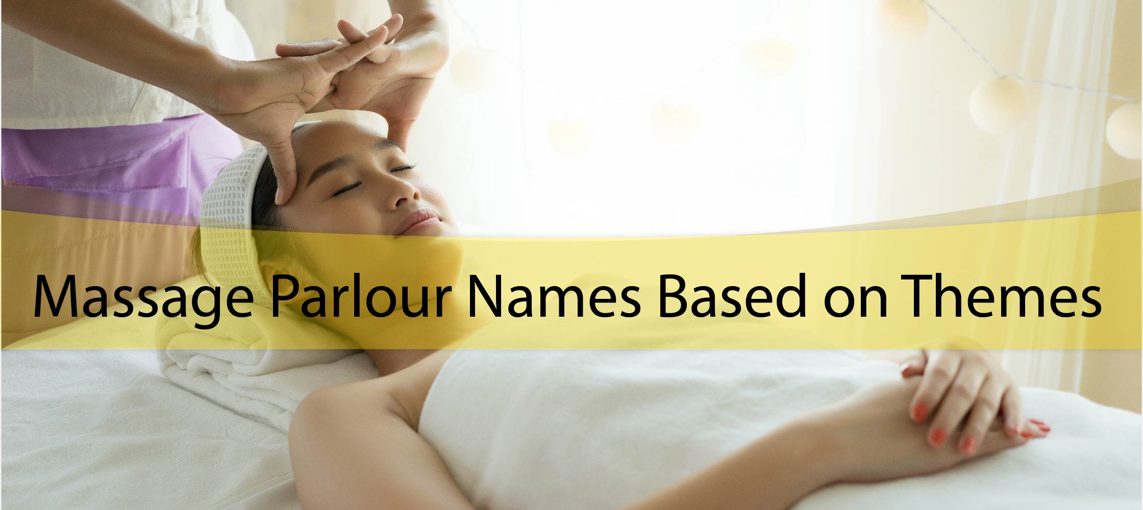 massagr parlour names based on themes