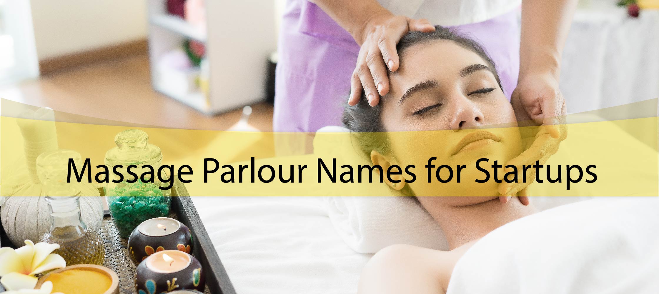 massage parlour names for startups