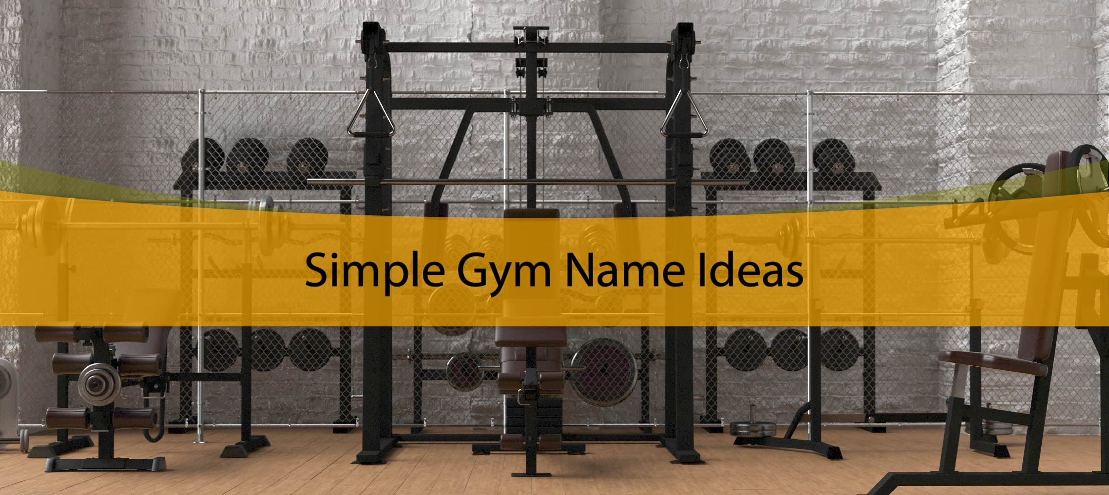 Simple Gym Name Ideas