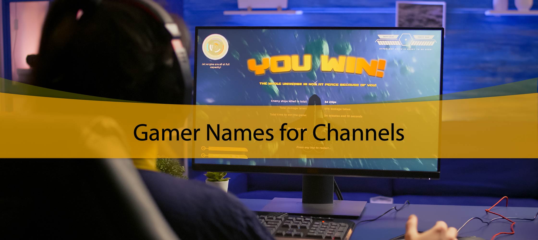 Gamer Names for Channels