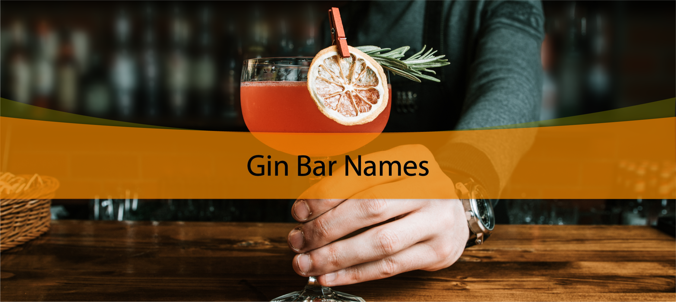 Gin Bar Names
