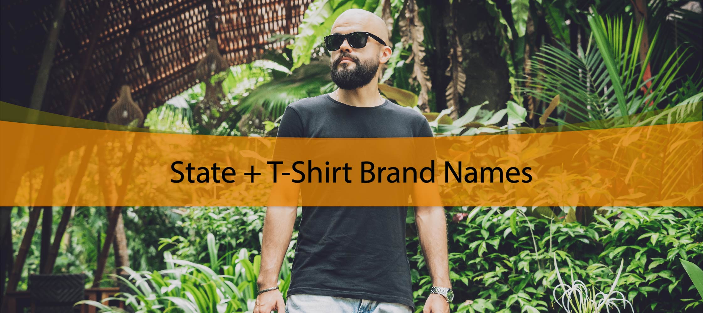State + T-Shirt Brand Names