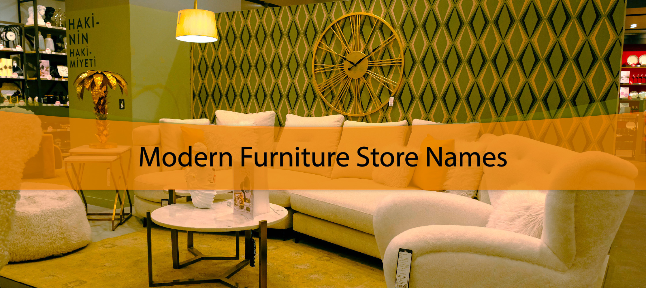 Modern Furniture Store Names